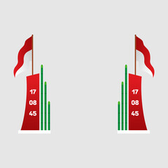 Independence Day Gate Vector Design