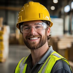 Professional photograph capturing an acea company employee engaged in their daily work activities