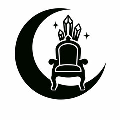 Golden crown of thorns vector illustration design symbol