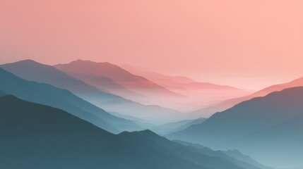 Fototapeta premium Low-opacity noise over soft gradient background
