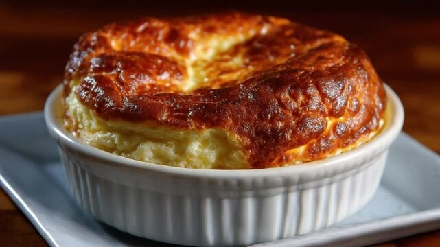 souffl&eacute; au fromage, cheese souffl&eacute; french cuisine video