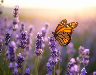 Butterfly on a flower.