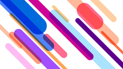 ABSTRACT BACKGROUND FLAT PASTEL COLORFUL DESIGN WITH DIAGONAL GEOMETRIC SHAPES VECTOR TEMPLATE GOOD FOR MODERN WEBSITE, WALLPAPER, COVER DESIGN 