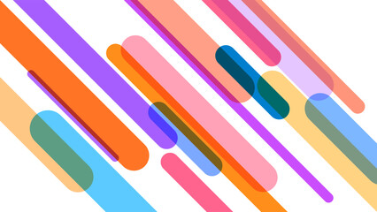 ABSTRACT BACKGROUND FLAT PASTEL COLORFUL DESIGN WITH DIAGONAL GEOMETRIC SHAPES VECTOR TEMPLATE GOOD FOR MODERN WEBSITE, WALLPAPER, COVER DESIGN 