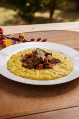 Saffron Risotto with Beef Ragu – Gourmet Comfort Food