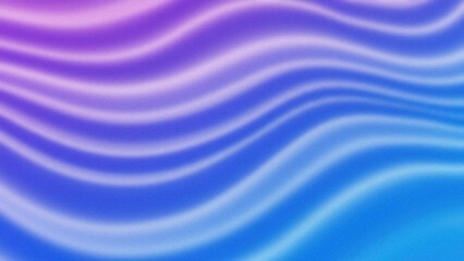 Abstract wavy pattern with a color gradient transitioning from blue to purple creating a visually dynamic background