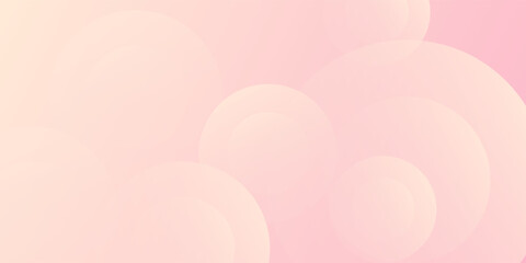 Minimalist banner background, pastel colorful, pink and yellow gradations.