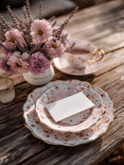 Close-Up Of High-Quality Elegant Place Setting