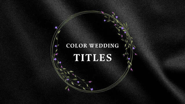 Color WeddingTitle 01