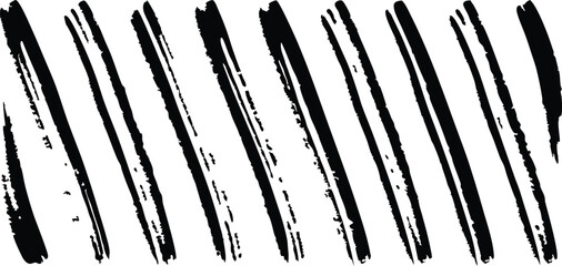 Handdrawn diagonal brushstrokes on background creating a textured pattern abstract design