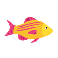 Tropical fish vector illustration