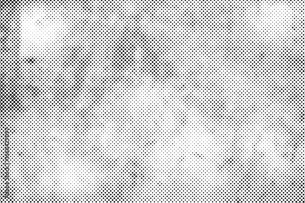 Poster abstract halftone background and texture with grunge overlay effect