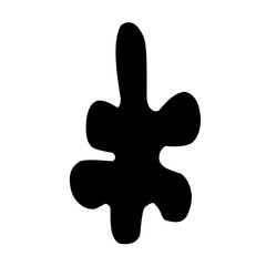 Seaweed vector silhouette