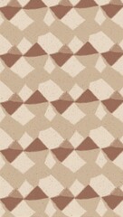 Earthy tone triangle pattern