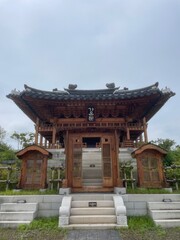 Fototapeta premium a traditional hanok garden on summer 