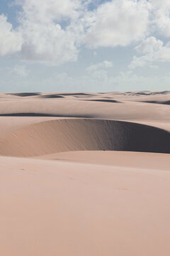 Majestic dunes of Lencois Maranhenses in Brazil
