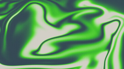 Gradient noise with Abstract Green Fluid Texture with Swirls