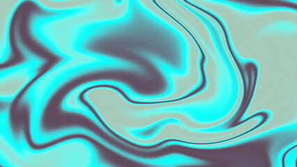 Gradient Abstract teal and gray fluid and noise texture with swirl effect