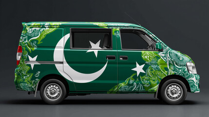 14 August Patriotic Vehicle - Flag Printed Car Design