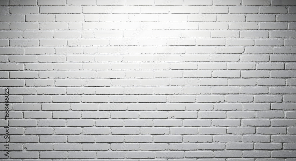 Fototapete a clean white brick wall creates a simple yet stylish backdrop perfect for adding text or graphics t
