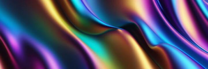 Abstract Iridescent Texture