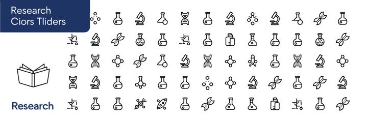 Editable Stroke Line Icons-Vector Icon Set