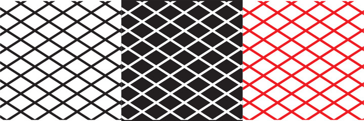 Line patterns .  decorative hatching backgrounds,. undulate squiggle simple backdrop stripes element repeated image clip art. Isolated on white and black background. EPS 10