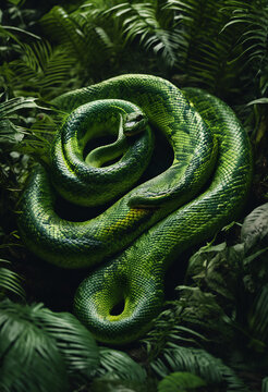 green tree snake