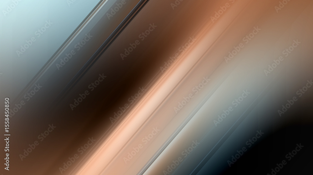Aufkleber Abstract background with motion blur. Colorful gradient wallpaper for desktop screen. Generative ai