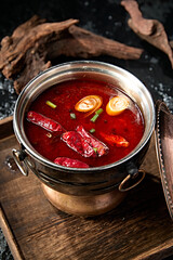 Small hot pot soup base spicy beef oil pot