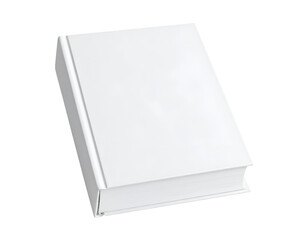 An elegant unwritten white book offers a clean canvas for new ideas and literary journeys