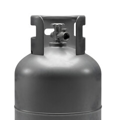 Gas Cylinder Minimalist 3D Rendering in a Soft And Smooth Renderer
