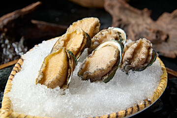 Hot pot ingredients fresh abalone