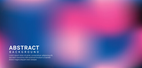 Elegant abstract flow color field