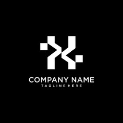 PD vector logo. concept logo