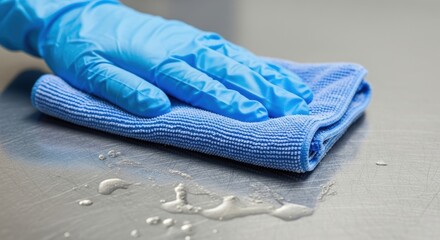 Ensuring hygiene in food processing with sanitation practices and clean stainless steel surfaces