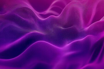 Obraz premium Deep dark violet purple fuchsia magenta pink white abstract background. Color gradient blurred wave. Grain noise mesh particle