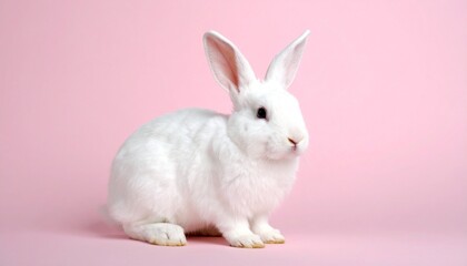 Obraz premium white rabbit 