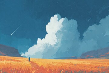 Powerful Zeus, ancient Greek god of thunder, raising lightning bolt, detailed 3D character, Mount Olympus storm, ultra-detailed sky. Beautiful simple AI generated image