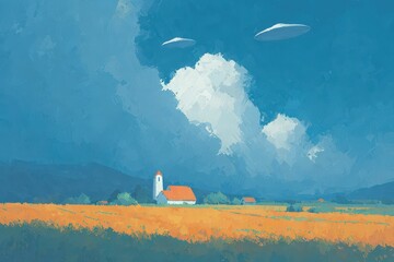 A cyberpunk-style portrait of a man with a digital face mask, glowing neon lines, and advanced robotic limbs . Beautiful simple AI generated image