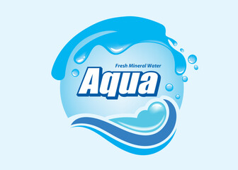 Premium Mineral Water Logo Design | Clean, Fresh, and Natural Branding