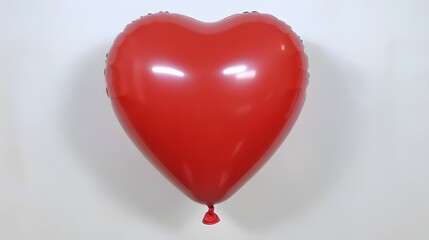 Red Heart Shaped Balloon, Romantic, Love, Valentine's Day