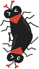 러브버그 캐릭터 일러스트