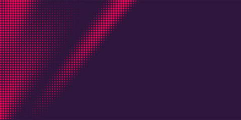 Stylish gradient pink dot circle halo background Line Vector Point form in diagonal angle