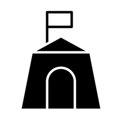 Barracks Icon Design