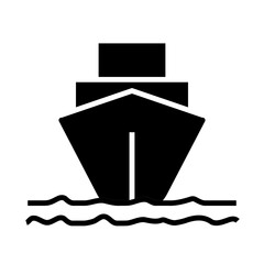Naval Ship Icon Design © syed
