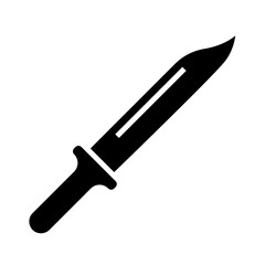 Combat Knife Icon Design