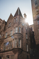 Obraz premium Cockburn street Édimbourg Écosse