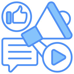 Social Media Marketing Icon