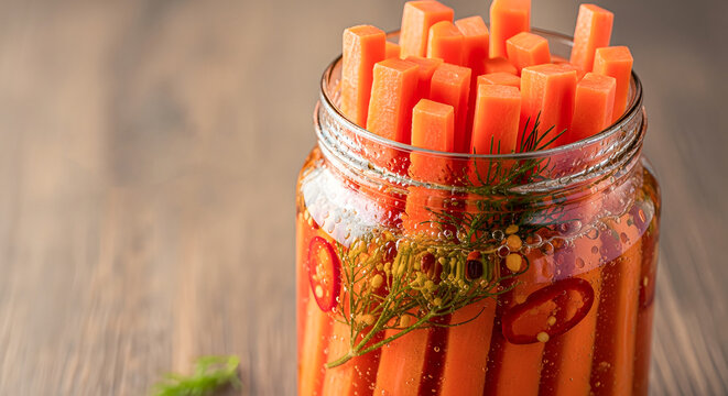 Healthy Bubbling Carrot Ferment